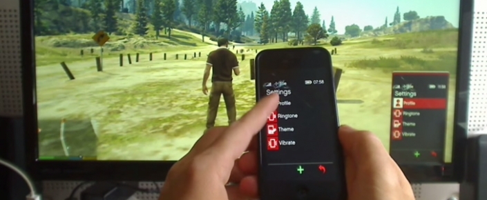 GTA 5'teki Telefonu iPhone İle Kontrol Etmeyi Başardılar