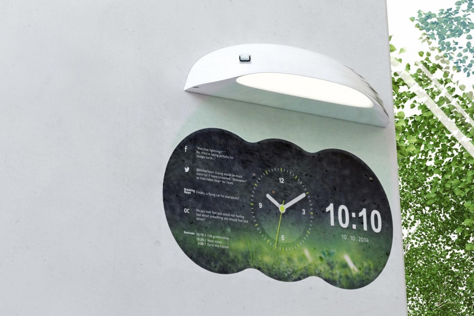 Akıllı Duvar Saati Coolest Clock