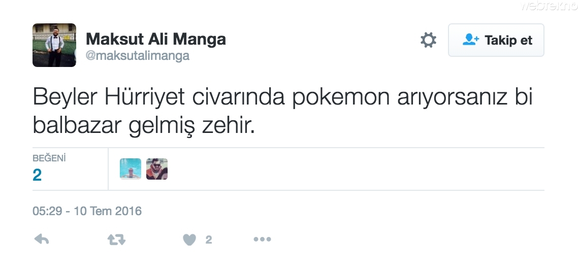 Pokemon go cilginligi hakkinda atilmis 20 eglenceli tweet bebbb6 - pokemon go i̇çin atılmış en komik tweet'ler - figurex listeler