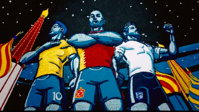 BBC den 2018 Dünya Kupası na Özel Halı Dokumalı Reklam
