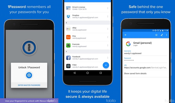 1password pro on androidd