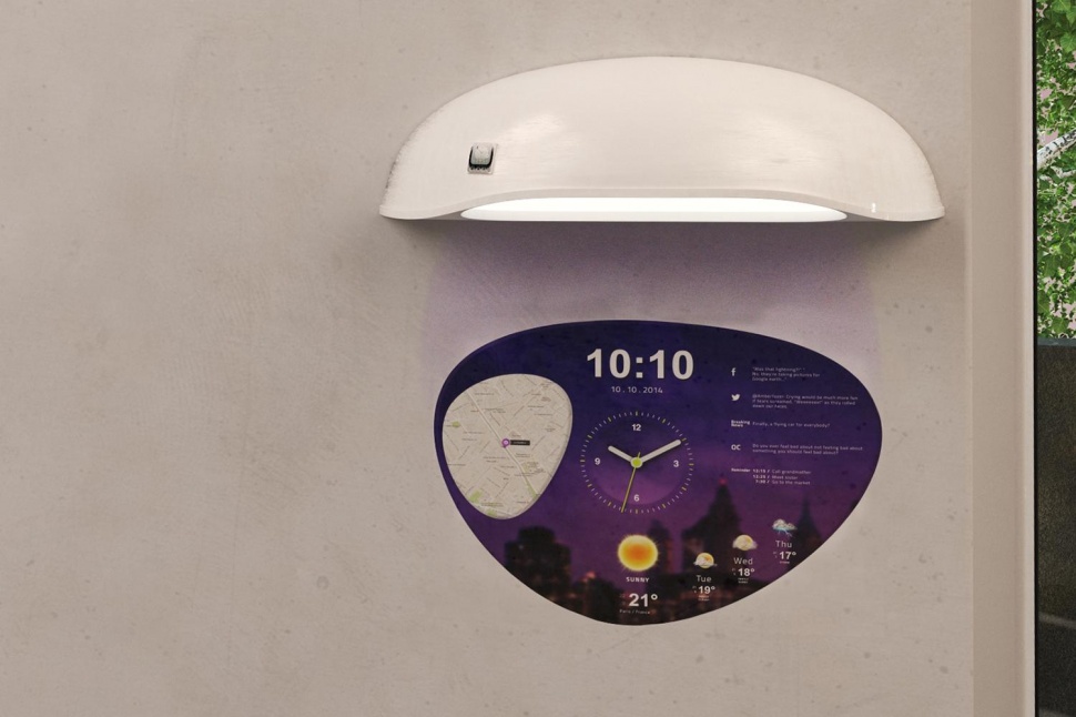 Akıllı Duvar Saati Coolest Clock
