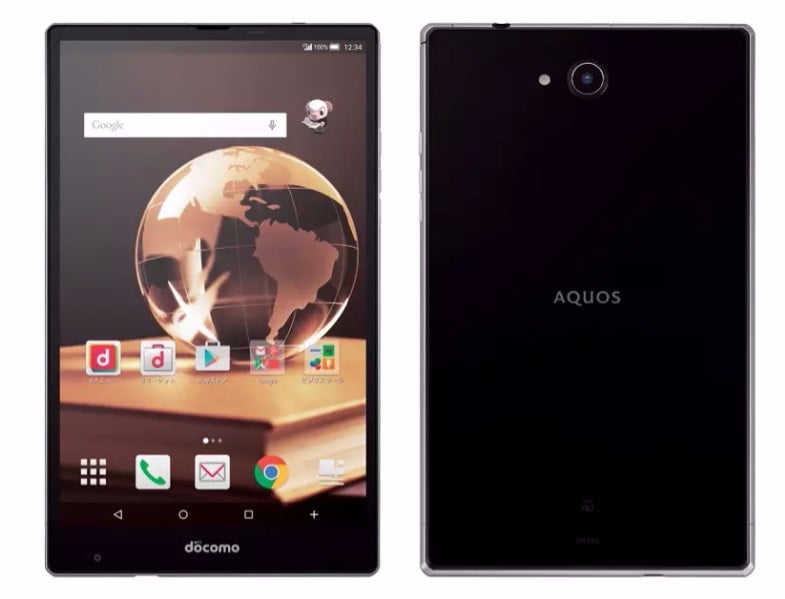 Sharpâ€™tan Phablet Boyutuna YakÄ±n Tablet: Aquos Pad SH-05G