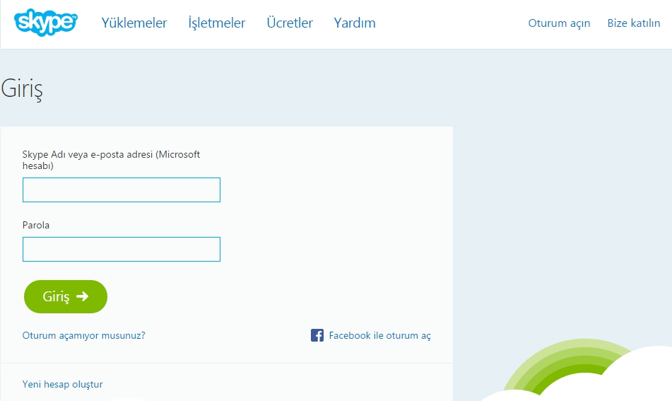 skype for web facebook