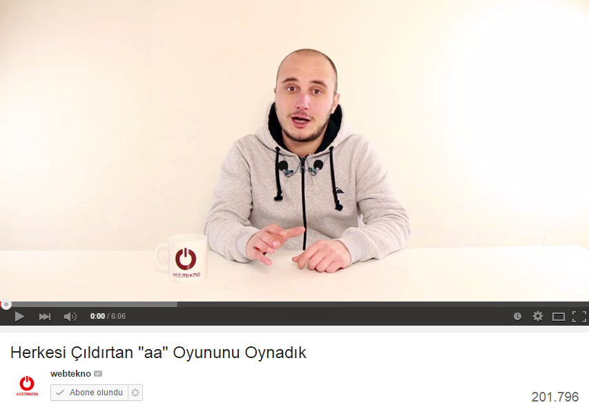 YouTube Yeni Video Oynatıcısını Test Ediyor