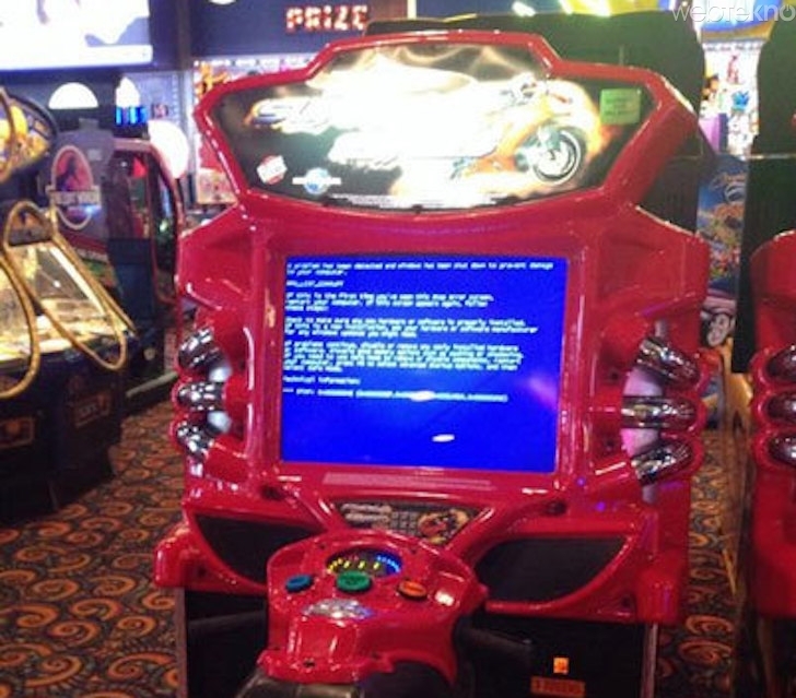Arcade Makinesinde Arcade Makinesinde