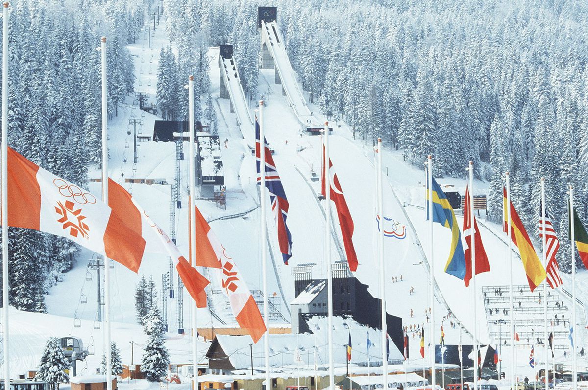 Sarajevo Kış Olimpiyatları - kayakla atlama alanı