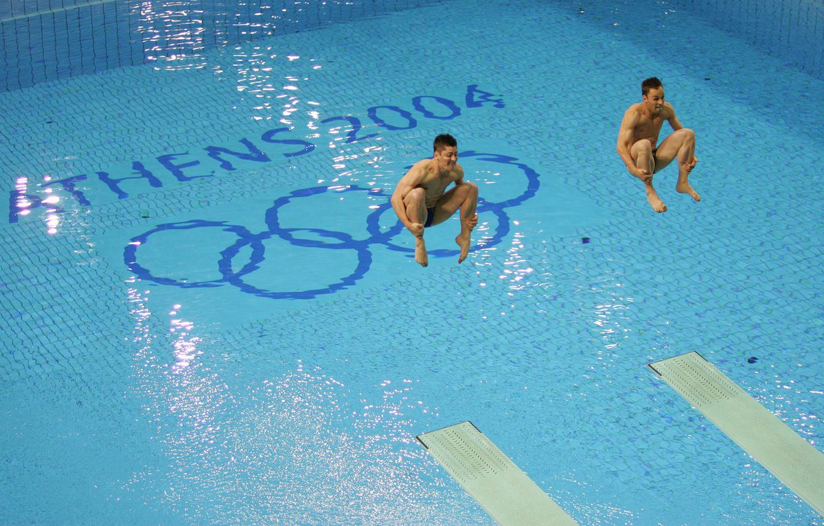 Atina Olimpiyatları - yüzme kompleksi