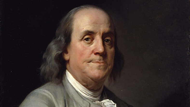 Benjamin Franklin hiçbir zaman A.B.D. Başkanı olmamıştır