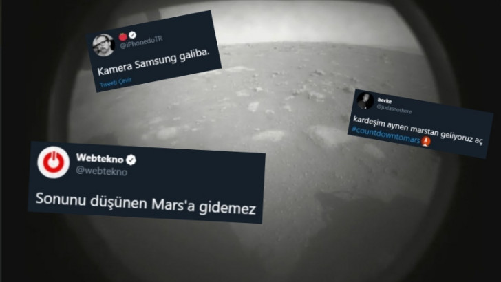 Uzay Aracı Perseverance'ın Mars'a İnmesi Şerefine Twitter'dan Gelen En Komik Paylaşımlar