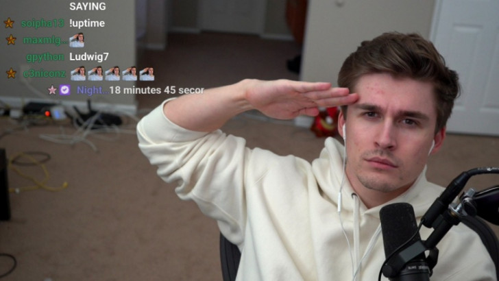 30 Gün Aralıksız Yayın Yapan Ludwig Ahgren, En Çok Aboneye Sahip Twitch Yayıncısı Rekorunu Kırdı
