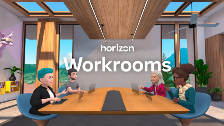 Facebook, Herkesin Animasyon Karaktere Dönüştüğü Sanal Ofis Horizon Workrooms'u Duyurdu