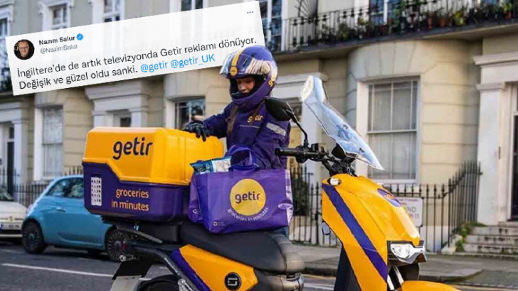 Kısa Sürede Büyük Başarı Yakalayan Getir'in İngiltere'deki TV Kanallarına Verdiği Reklam (Video)