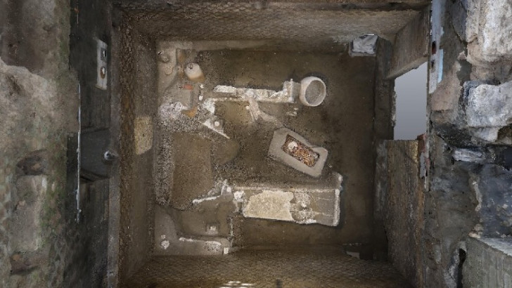 Pompei Antik Kenti'nde Çok İyi Korunmuş İki Bin Yıllık 'Köle Odası' Bulundu