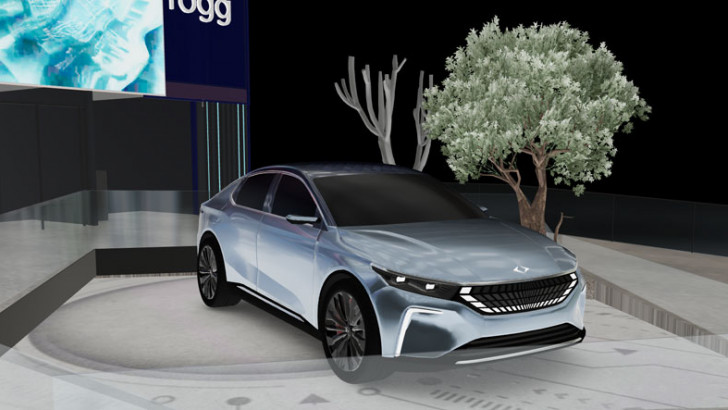 CES 2022 Ayağınıza Geldi: TOGG'un Yeni Sedan Modeli, 3 Boyutlu Olarak Sanal Ortama Aktarıldı [Siz de İnceleyebilirsiniz]