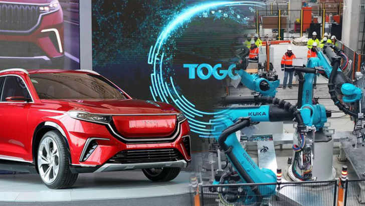 Yerli Otomobilin Üretileceği Fabrikadan Yeni Video! İşte TOGG'u Üretecek 'Robotlar'