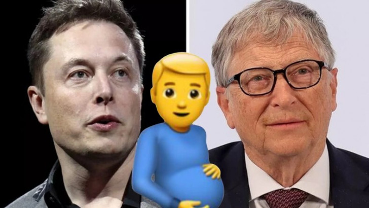 Elon Musk, 'Hamile Erkek' Emojisi Kullanarak Bill Gates ile Dalga Geçti