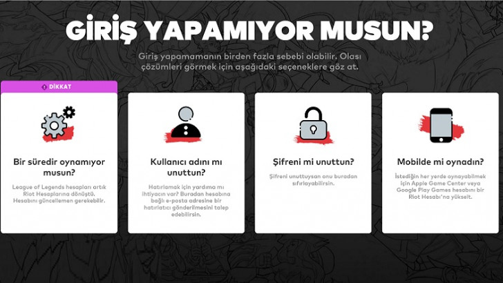 ‘LoL Şifremi Unuttum’ Sorunu Nasıl Çözülür?