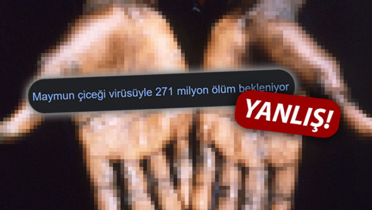 "Maymun Çiçeği Virüsü Kaynaklı 271 Milyon Ölüm Bekleniyor" Haberleri Gerçeği Yansıtmıyor: İşte Olayın Aslı