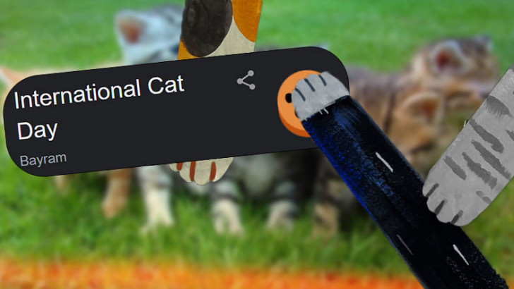 Google'dan 'Uluslararası Kedi Günü' İçin Bağımlısı Olacağınız Oyun (Aç Sesi Aç)