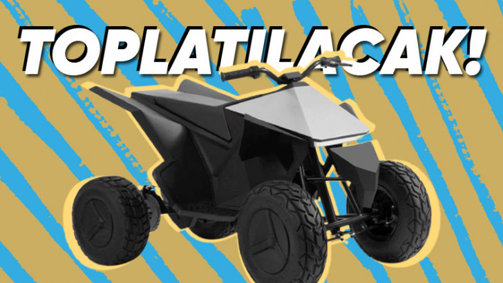 Tesla, Sattığı Elektrikli ATV'leri Geri Toplayacak: İşte Tesla Cyberquad'ın Piyasadan Toplatılma Nedeni