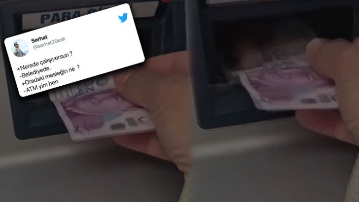 Eskişehir’de ATM Cihazının İçindeki Adamın Videosu Viral Oldu (Hani Gerçek Değildi)