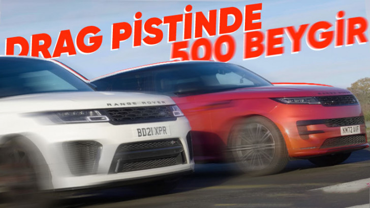500 Beygirden Fazla Güce Sahip V8 Motorlu Yeni Range Rover'lar Drag Yarışında Karşı Karşıya Geldi: İşte Kazanan Model!
