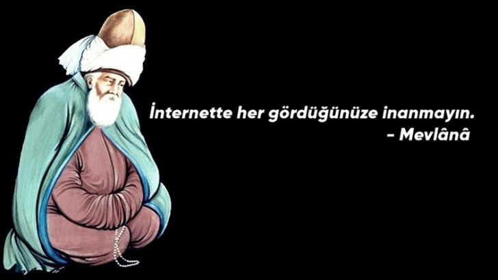 Ne Bu Resimdeki Kişi Mevlânâ'yı Gösteriyor Ne de "Yine gel, kim olursan ol, yine gel!" Sözü Ona Ait! Peki İşin Aslı Ne?