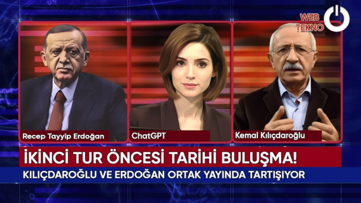 Kılıçdaroğlu ile Erdoğan'ı Yapay Zekâ Aracılığıyla Bir Araya Getirdik: İşte Tartışma Programındaki Hararetli Diyalogları...