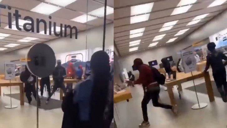 ABD'de Bir Apple Mağazası Yağmalandı: iPhone ve iPad Gibi Binlerce Dolar Değerinde Ürünler Çalındı [Video]
