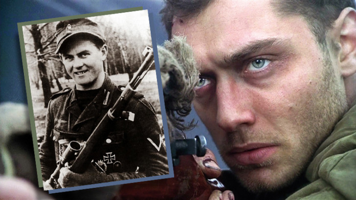 242 Nazi'yi Tek Başına Öldüren ve "Kapıdaki Düşman" Filmine Konu Olan Rus Keskin Nişancı Vasily Zaytsev