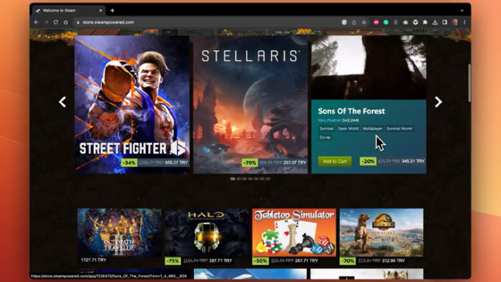 Steam’deki Oyun Fiyatlarını TL Olarak Gösteren Eklenti Geliştirildi