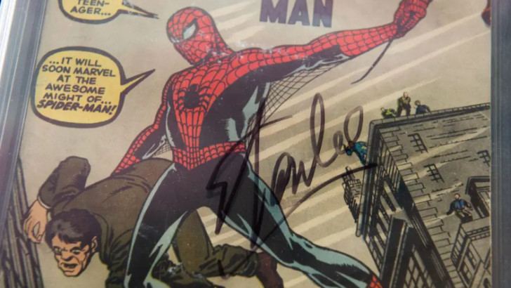 Spider-Man'in Yer Aldığı İlk Çizgi Roman Satışa Çıkarıldı