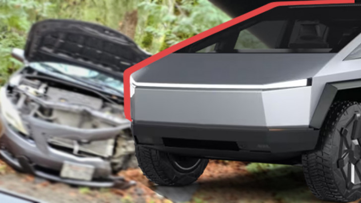 Tesla Cybertruck, İlk Kez Trafik Kazasına Karıştı: Çarpan Araba Pert Oldu