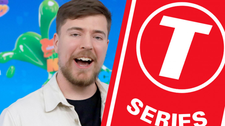 MrBeast ve T-Series, YouTube'un En Çok Aboneye Sahip Kanalı Olmak İçin Mücadele Ediyor