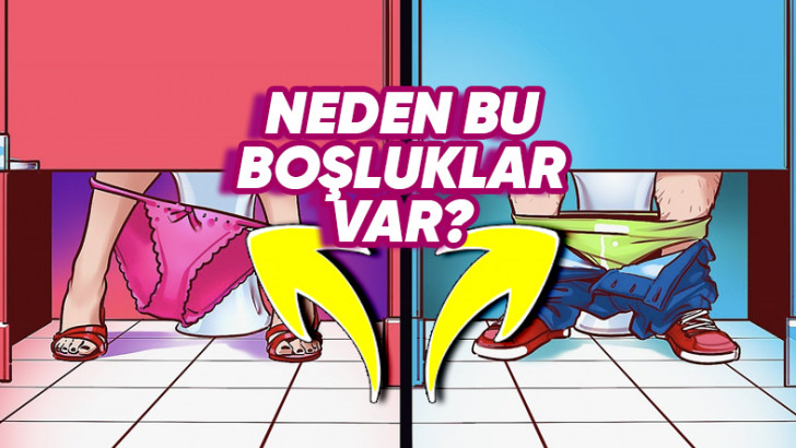 Umumi Tuvaletlerin Kapıları Neden Hep Alt Kısımda Boşluk Kalacak Şekilde Tasarlanıyor? Öğrenince Çok Hak Vereceğiniz Sebepleri Var!