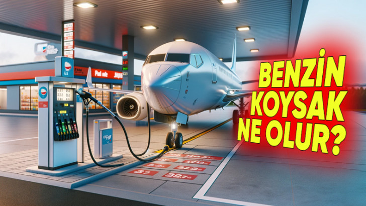 Uçaklar Neden Benzin Yerine Gaz Yağı (Kerosen) Kullanıyor? Benzin Olsa Güvenliğimiz Risk Altına Girer mi?
