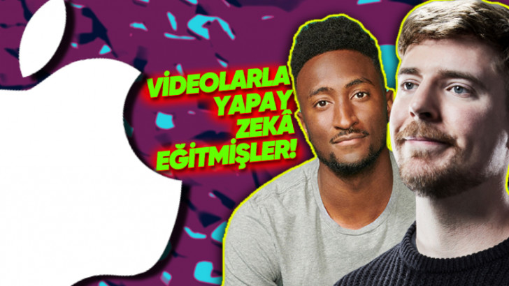 Apple'ın Yapay Zekâ Modellerini Eğitmek İçin Binlerce YouTube Videosunu İzinsiz Kullandığı Ortaya Çıktı