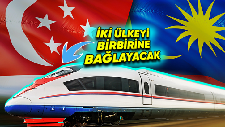 Singapur ve Malezya'yı Birbirine Bağlayarak Asya’nın Kalbinde Devrim Yaratacak Olan Hızlı Tren (Japonya Projeyi Yarı Yolda Bırakmış!)