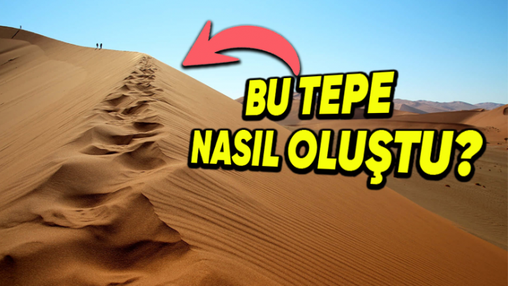 Çöllerdeki Dalga Şeklindeki Kum Tepeleri Nasıl Oluşur? İnsan Müdahalesi Olmadığı Kesin!
