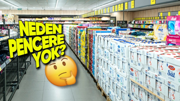 Marketlerde Pencere Olmamasının Öğrenince Çok Mantıklı Bulacağınız Sebebi