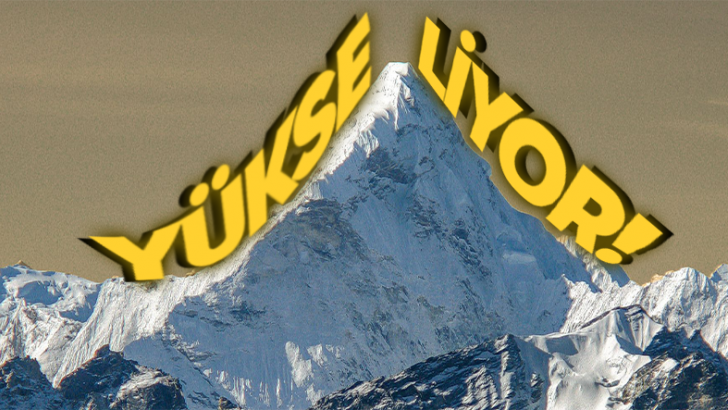 Dünyanın En Yüksek Dağı Everest, Nasıl Oluyor da Her Yıl 4 mm Kadar Yükselebiliyor?
