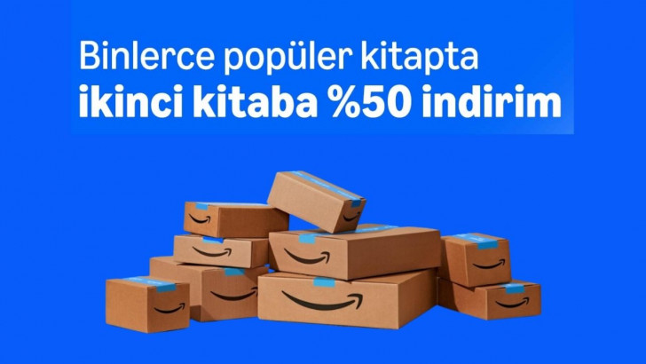 Amazon'da 2. Kitaba %50 İndirim Kampanyası Kapsamında Kaçırmamanız Gereken Fırsatlar