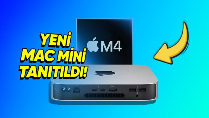 Apple, Performansıyla Dikkat Çeken M4 İşlemcili Yeni Mac mini'yi Tanıttı: İşte Özellikleri ve Fiyatı!