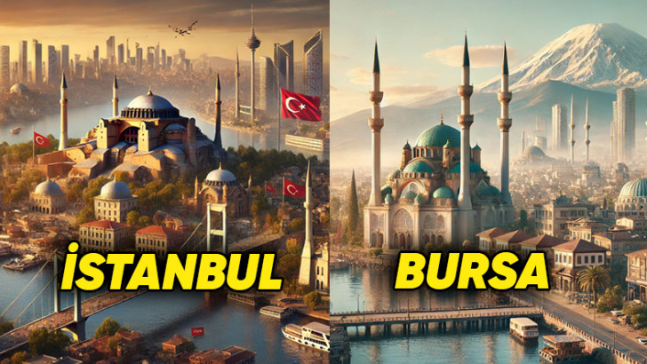 Yapay Zekâya Sorduk: İstanbul'la Ankara'nın, Bursa'yla İzmir'in Yerini Değiştirseydik Nasıl Bir Türkiye Olurdu?