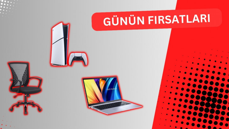 Bilgisayar Sandalyesinden Dizüstü Bilgisayara: Amazon'da Günün Fırsatları Kapsamında Alabileceğiniz İndirimli Ürünler