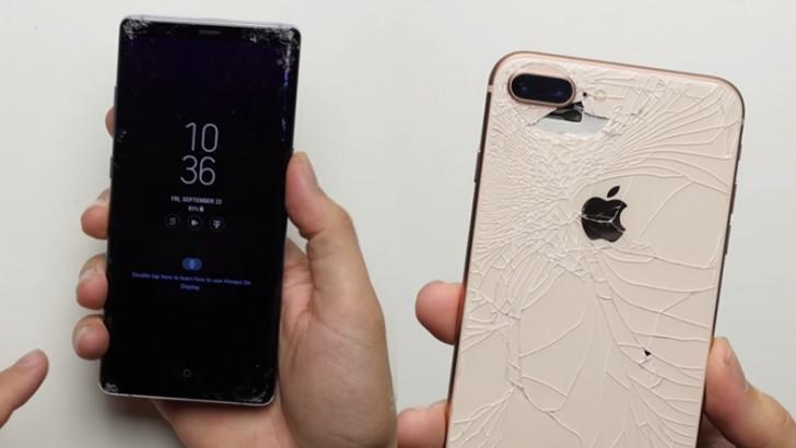 Apple’ın iPhone 8 İçin Söylediği ‘En Dayanıklı Cam Panel’ Sözü Bir Video ile Çürütüldü!