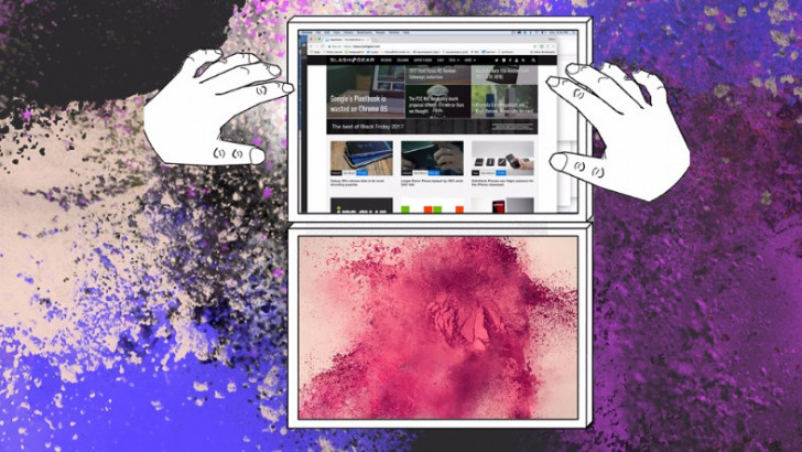 Google'dan Çılgın Tasarım: Ayrıldığında Tablet, Bir Arada Laptop Olarak Çalışan Cihaz!
