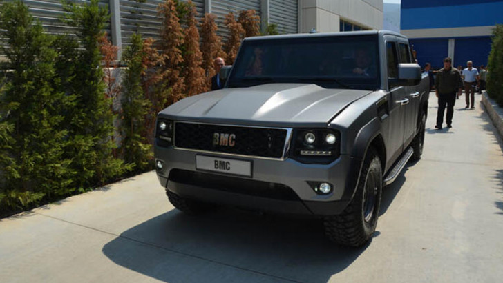 BMC'nin Türkiye'de Üretilen Tank Benzeri Pick-up'ı İlk Kez Görüntülendi