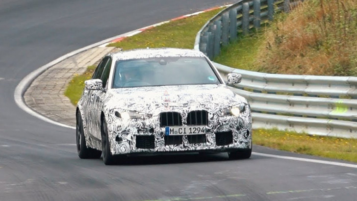 BMW'nin Yeni Canavarı 2021 Model M3, Casus Fotoğrafçılar Tarafından Görüntülendi